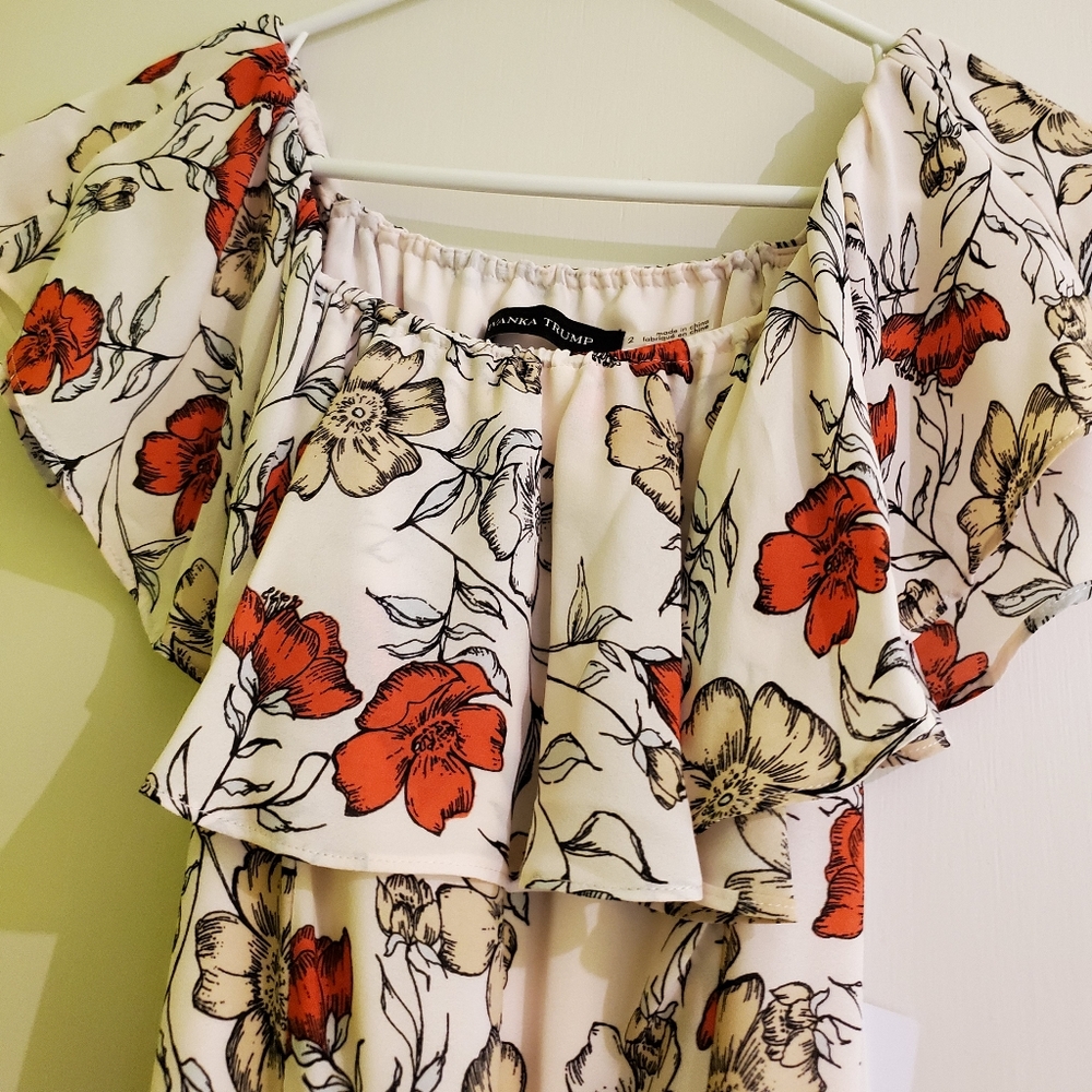 Ivanka trump floral dress NWT size 2 - Picture 6 of 6